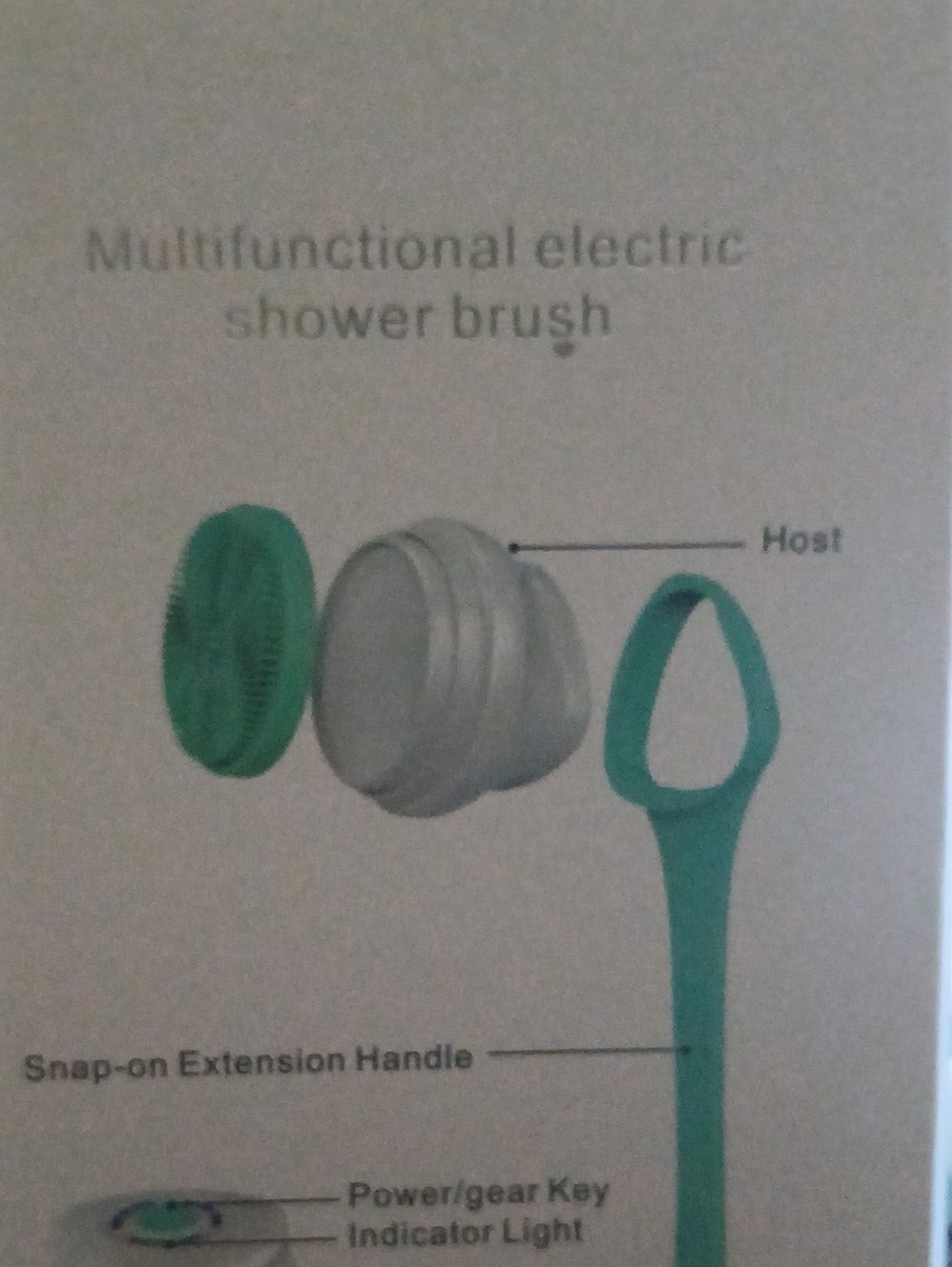 Multifunctional Electric Shower Brush
